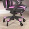 Flash Furniture Purple LeatherSoft Gaming Chair with Skater Wheels CH-00288-PR-RLB-GG - alternate 6